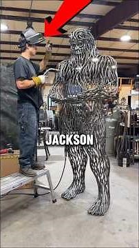 The Steel Beastmaster @williamssculpture