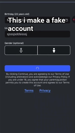 this is how I make a fake account 🥀🥀 #roblox #funny