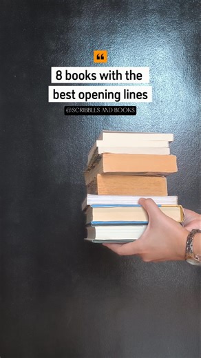 8 books with the best opening lines: ～⁠(⁠つ⁠ˆ⁠Д⁠ˆ⁠)⁠つ⁠｡⁠☆ The Trial by Franz Kafka The Book Thief by Markus Zusak A Thousand Splendid Suns by Khaled Hosseini A Monster Calls by Patrick Ness One Hundred Years of Solitude by Gabriel Garcia Marquez Rashomon and Other Stories by Ryūnosuke Akutagawa Anxious People by Fredrik Backman The Setting Sun by Osamu Dazai ⊂⁠(⁠´⁠･⁠◡⁠･⁠⊂⁠ ⁠)⁠∘⁠˚⁠˳⁠° Highly recommend these books 🤭 | Scribbles & Books