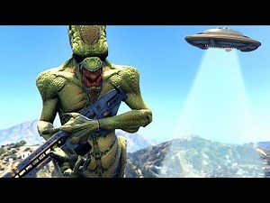 ALIEN INVASION GTA 5 MOD!