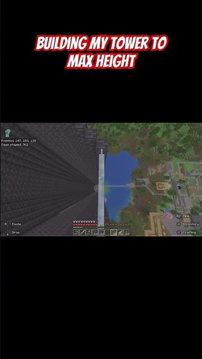 BUILDING MY TOWER TO MAX HEIGHT | MINECRAFT | PART 4