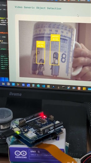 Arduino Uno QでAIロボットカーを作ってみた 1 #arduino