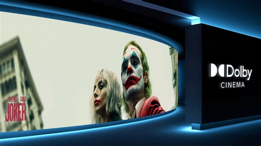 穿过杜比影院动态视听走廊，“浸”入《小丑2：双重妄想》充满张力的精神世界，沉浸聆听 Joker 灵魂深处的独白