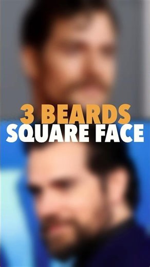BEARD STYLES for SQUARE FACE | 3 Key Styles #beard #beardstyle #beardgrowth #beardtrim #trimmer
