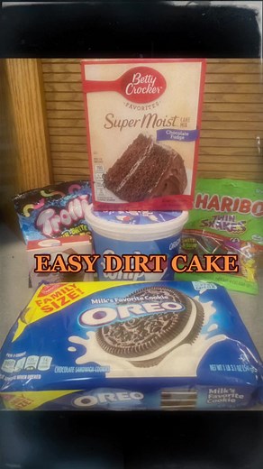 How to Make a Delicious Dirt Cake with Gummy Worms