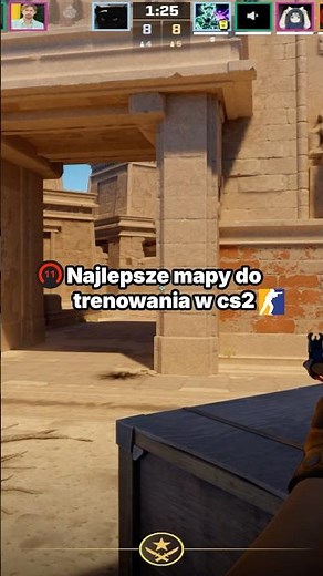 The Best Training Maps in CS2 #cs #cs2 #csgo #gaming #counterstrike