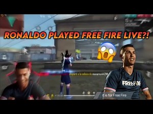 Cristiano Ronaldo Played Free Fire Live!?😱 | Cr7 Playing Free Fire!🔥 |