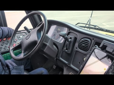 Missed the bus school bus spotting 2012 Thomas C2 school bus Startup & talking to the driver of 51