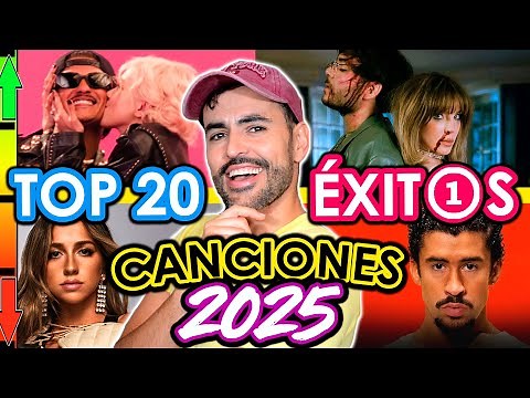 CANCIONES NUEVAS 2025🔥 Top 20 MEJORES ÉXITOS y lo MÁS NUEVO en TENDENCIA MÚSICA 🎧 Wow Qué Pasa