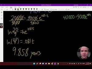 Application of Logs - Compound Interest - Algebra 2