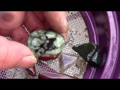 Rock Tumbling Agate - Start to Finish