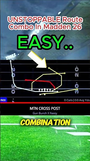 This EASY Play Is UNSTOPPABLE in Madden 26! 🔥 (MUST USE) #shorts