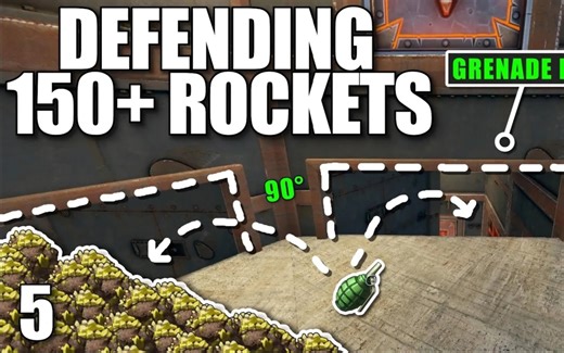 【RUST】[盗圣]在线对抗150+火箭弹的大团队抄家（5/5）