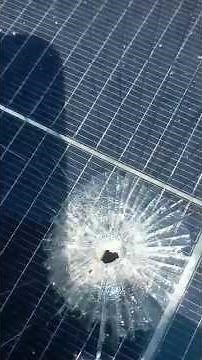 how to repair broken solar panels Glass with vernish