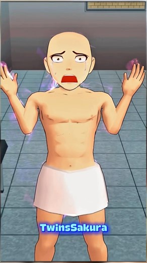 Everywhere there are bald #sakuraschoolsimulator