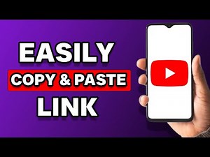 How To Copy And Paste A Video Link From YouTube