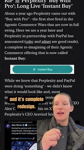 🚨 Perplexity + PayPal just rebooted their entire Agentic Commerce strategy