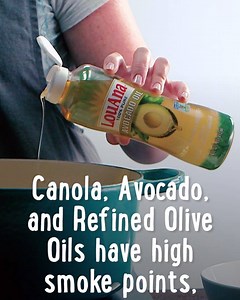 581K views · 48 reactions | The more you know, the better your meals.  Get all the intel on smoke point here: https://trib.al/M7ptqgK | Well Done by MyRecipes | Facebook