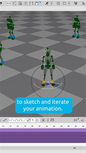 1 pose = 4 animations #gamedev #indiedev #3dartist #3danimation