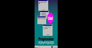 Download & Play Progressbar Popup Fighter - easy, challenging game on PC & Mac (Emulator)