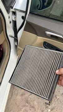 Cambio de filtro de cabina #automobile #tutorial #cabeteamracing #aireacondicionado