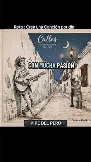 CALLES | Vals Peruano | Composición Original 2025 Pipe Del Perú
