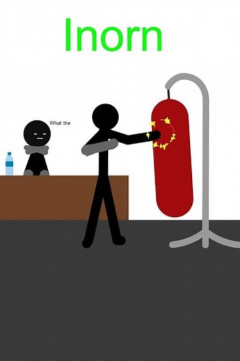 Punch style Normal Human vs Power Human #animation #stickman #pivotanimator