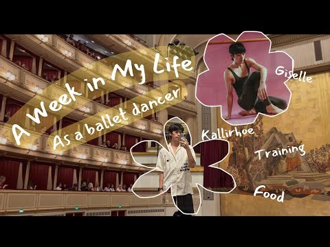 a week in my life as a ballet dancer | what I eat, training, rehearsals, performances