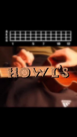 Howls Moving Castle - Merry go Round EASY Ukulele Tutorial #ukulele #howlsmovingcastle #merrygoround #ukuleletutorial #tabs #beginner @joe.hisaishi