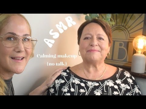 ASMR Makeup Artist - Does Makeup (Tutorial- NO TALK)