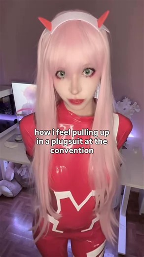 aqua ♡ on Instagram: "zero two cosplay in 2025?😔 #cosplaygirl"