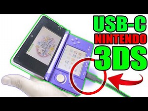 Charge your Nintendo 3DS via USB-C