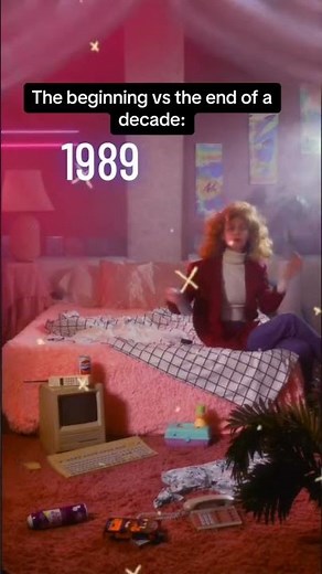 The Beginning vs the end of the 1980s