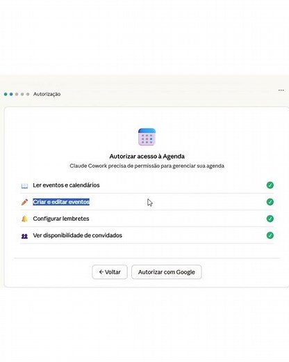 Automação com IA organiza minha Agenda