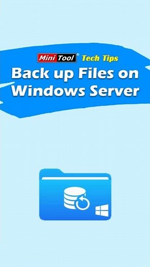 How to Back up Files on Windows Server? #backupdata #backup