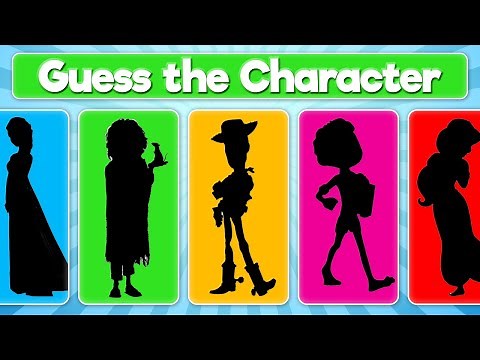 Guess the Disney Character by the Silhouette