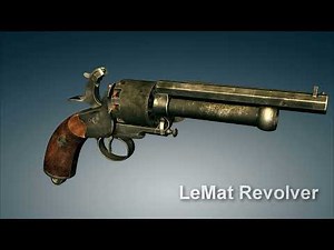 LeMat Revolver. How it works | 3dGun