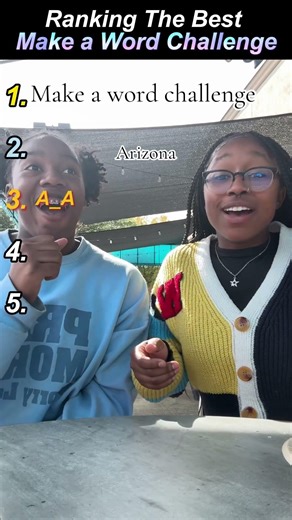 Ranking The Best Make a Word Challenge Moments