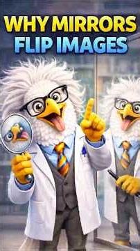 Why Mirrors “Flip” You (Explained in 60s)