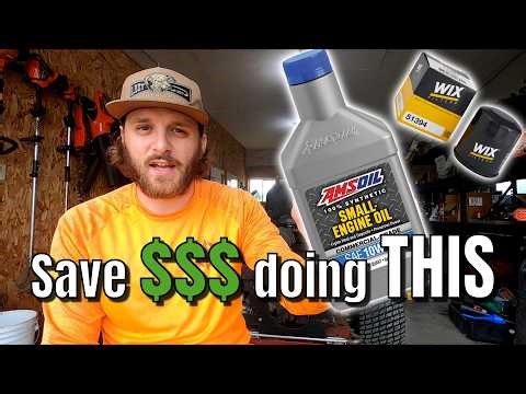 Exmark Lazer Z Oil Change Made Easy | Save Time & Money