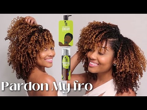 Deep Side Part Wash & Go | Pardon My Fro | Wash & Go Series