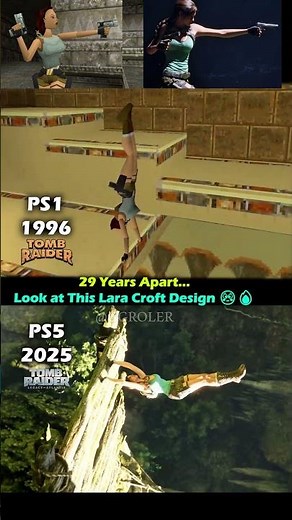 29 Years Apart… Lara Croft Then vs Now 😳🔥Tomb Raider: Legacy of Atlantis