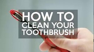 If you want to sanitize your toothbrush, don't put it in the dishwasher or the microwave. Do this instead: | WebMD