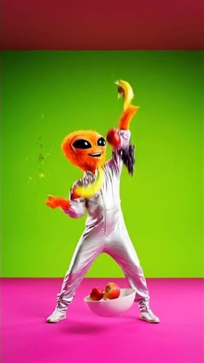 👽 Alien fruit delivery from outer space! 🍎🚀