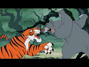Baloo and Mowgli vs Shere Khan (The Jungle Book 1967) Resound