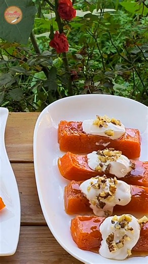 278K views · 5.9K reactions | The Easiest Pumpkin Dessert You’ll Ever Make! ✨ | 5-Minute Recipe | Little Strawberry Kitchen | Facebook