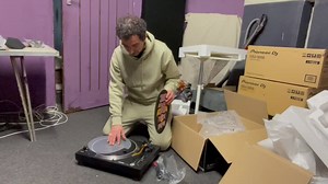 32K views · 1.7K reactions | After not using turntables for a couple of years live or at home except when using just 1 to play old vinyl now and then and because Technics sent me these limited edition Red Bull decks as a lovely gift ,I thought let’s set em up and have a bash at playing about with them | DJ Hype | Facebook