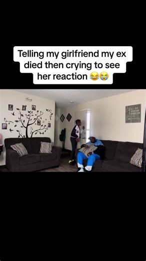 Girlfriend Prank: Telling My Ex Died and Crying Reaction 😂😭