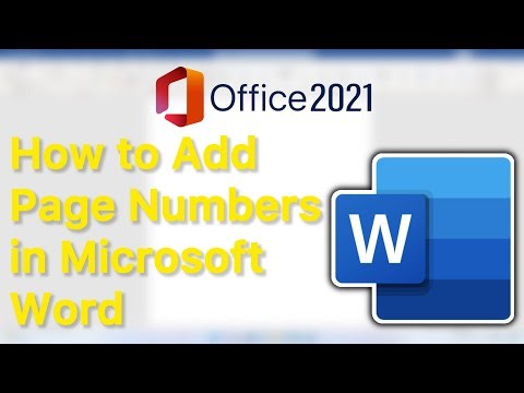 How to Add Page Numbers in Microsoft Word