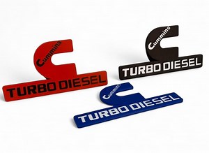 Custom Colored Cummins Badge – Diesel Emblem for Trucks - Etsy